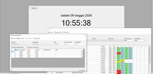 Rilevazione presenze